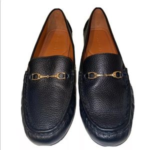 Coach Women's Mavis Leather Loafer Black FG4581 Size 9